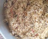 A picture of step 4 of Pilau with a twist #themechallenge.