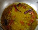 A picture of step 3 of Panch Phoron Piyaz Die Masoor Dal Bengali Style.