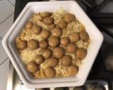 Une image de l'étape 9 de Gratin de céréales aux champignons et emmental.