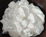 A picture of step 4 of SWEET CURD FRUIT CREAM..