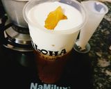 Hình bước làm 5 của món Trà đào machiato