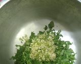 A picture of step 2 of Methi ka pulao.