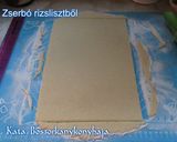 Zserbó rizslisztből (Gluténmentes) recept fázis 2 fotója