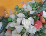 A picture of step 5 of Mixed Veg Curry - No Onion No Garlic.