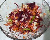 A picture of step 1 of Pita bread packet vegetable sandwich.