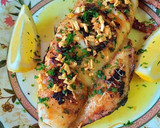 Foto del paso 14 de la receta: Calamar a la plancha al limón con ajos garrapiñados y perejil