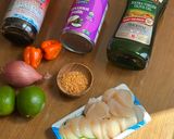 A picture of step 1 of Asian Inspired Scallop Crudo.