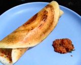 A picture of step 6 of Dosa batter/ varieties of dosa.