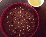 A picture of step 3 of Castagnaccio with Champagne Pastry Cream.
