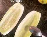 Une image de l'étape 3 de Soupe d’été. Concombre -menthe.