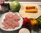 Házi dürüm/ tortilla recept fázis 1 fotója