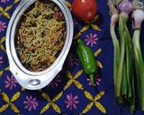 A picture of step 6 of Spring Onion Sabji.