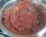 Foto del paso 2 de la receta: Volcán de churro relleno de ganache de chocolate