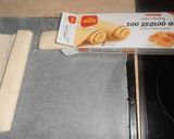 Φωτογραφία βήματος 1 της συνταγής Στριφτά κρουασίνια σφολιάτας με Nutella. Το εύκολο γλυκό για το εξοχικό σας