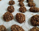 Φωτογραφία βήματος 1 της συνταγής Cookies βρώμης με μπανάνα με γλάσο σοκολάτας και καρύδα (vegan)