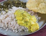 A picture of step 8 of MAMBHAZHA PULISERY / MANGO CURRY.