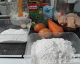 Foto langkah ke 1 dari resep Nuget Ayam Brokoli Wortel.