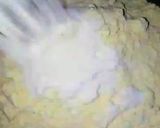 A picture of step 2 of Besan Naan Khatai.