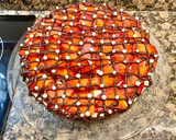 Foto del paso 16 de la receta: Tarta cremosa de chocolate y fresas, “sin gluten”