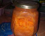 Foto langkah ke 4 dari resep 2 ingredient Easy Fermented Pickle / acar / asinan wortel.