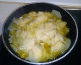 Foto del paso 1 de la receta: Tortilla de berza con bacalao