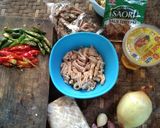 Foto langkah ke 1 dari resep Oseng tempe usus teri-yaki #WeekendChallenge.