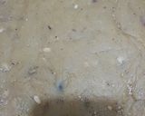 A picture of step 1 of Maakhandi halwa.