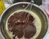 Foto langkah ke 4 dari resep Insert Cheese Fudgy Brownies.