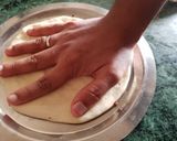 A picture of step 6 of Capsicum Onion Cheese Pizza.
