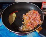 A picture of step 2 of Dal Khichdi.