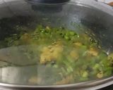 A picture of step 3 of French beans sabzi.