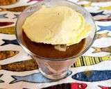 Foto del paso 6 de la receta Mousse de chocolate, plátano y anacardos con helado