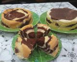 Foto langkah ke 3 dari resep Zebra Cake Putih Telur (Panggang OK Kukus Ok).