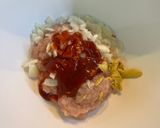 A picture of step 1 of Easy and Juicy Meatloaf.