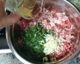 Foto del paso 1 de la receta Albóndigas con bacon y salsa de almendras