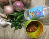 A picture of step 1 of Mix vegetable Achar 😋😋😋😋.