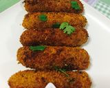 A picture of step 9 of Crispy crunchy mixed vegetable cigars.