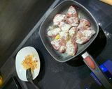 Schweinelende - Medaillons mit Zwiebeln und Käse Rezeptschritt 4 Foto