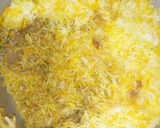 A picture of step 7 of Chicken biryani#author marathon#my unique rice recipe contest.
