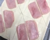 Foto del paso 1 de la receta 280. Croissant de jamón york y queso roquefort (almuerzo)