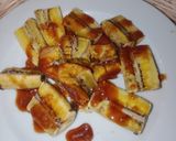 Foto langkah ke 5 dari resep Pisang Panggang Airfryer Saus Karamel Susu.