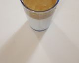 A picture of step 3 of Dalgona coffee.