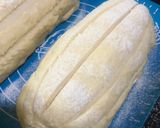 Foto langkah ke 5 dari resep Milk Hearth Bread / Mirukuhasu / Fresh Cream Bread.