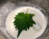 A picture of step 3 of Japanese Leaf Tempura.