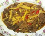 Foto langkah ke 6 dari resep Oseng Daging sapi saus tiram #kitaberbagi.