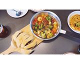 Hình bước làm 5 của món Sốt tôm oliu chấm bánh mỳ (shrimp combus)