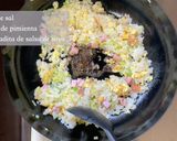Foto del paso 5 de la receta: Arroz frito estilo china, EN 10 MINUTOS (炒飯)