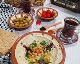 صورة لخطوة 5 من وصفة الحمص بالطحينيه