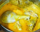 A picture of step 1 of Bengali: Till-Kasundi Murgi or Chicken Curry in the Sesame-Mu.