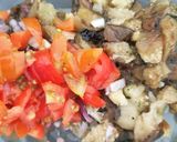 A picture of step 3 of Aubergine Dip.